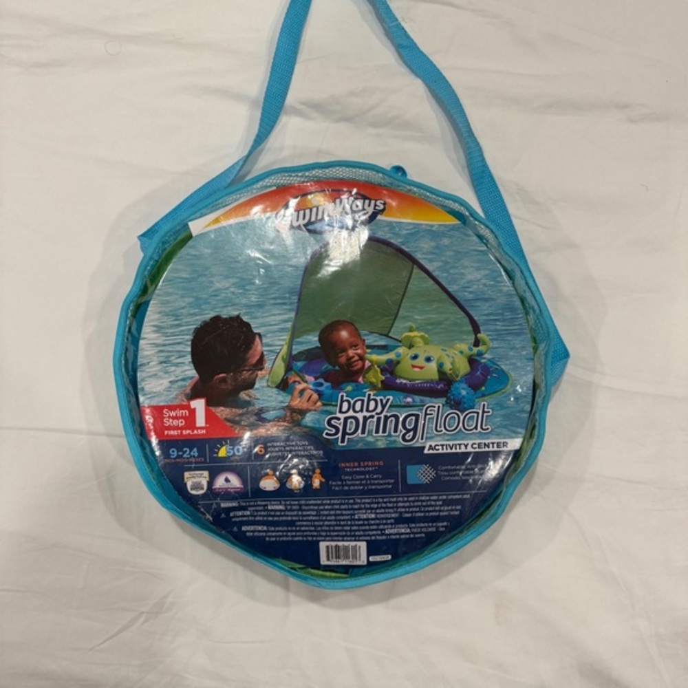Swimways Baby Sprint Float with canopy
